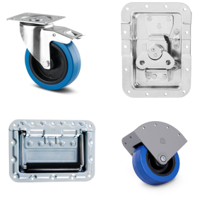 Flightcase Fittings & Wheels