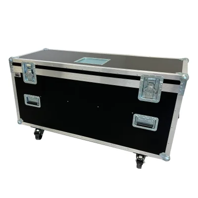 Flightcase housebox with 4XEU Boxes