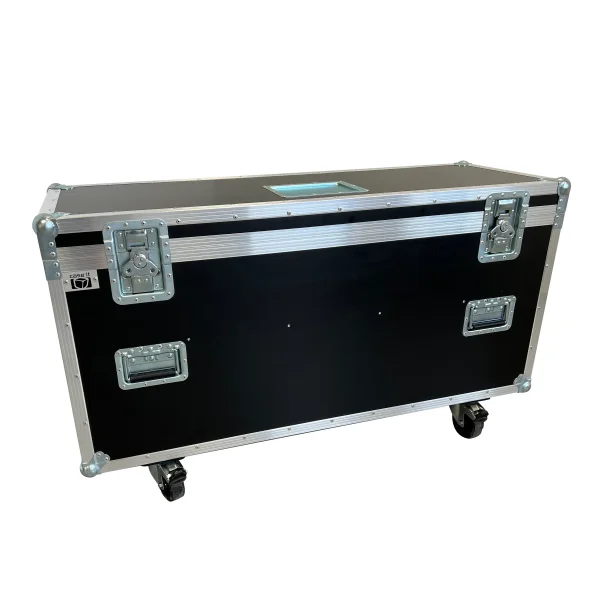 Flightcase housebox with 4XEU Boxes