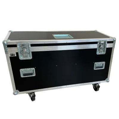 Flightcase housebox with 4XEU Boxes