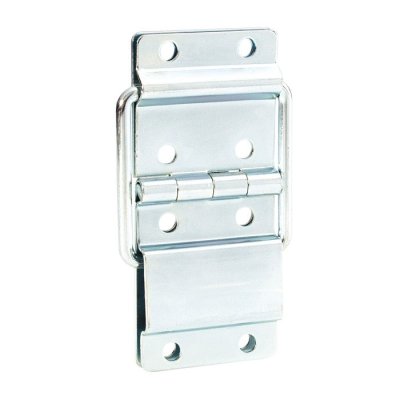 2524 Heavy Duty Strut Hinge with black plate.