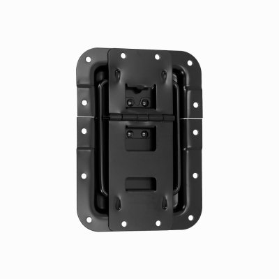 270836 BLK Lid locking hinge large stepped, black