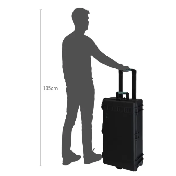 HPRC2745W Wheeled Hard Case 771x401x247mm