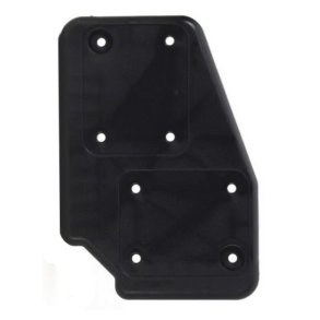 38085 Castor Plate polyamide black right