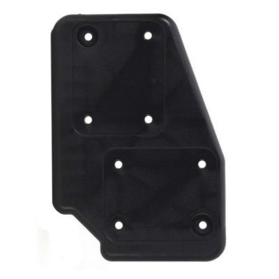 38085 Castor Plate polyamide black right