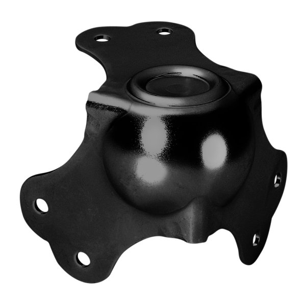 4102BLK Ball corner three-legged stackable, black