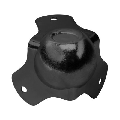 4122BLK Ball corner three-legged stackable, black