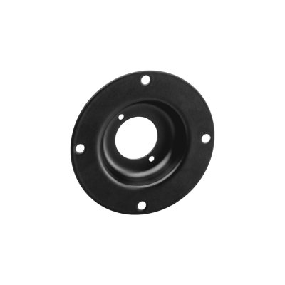 49051 BLK Round Steel Mounting Plate