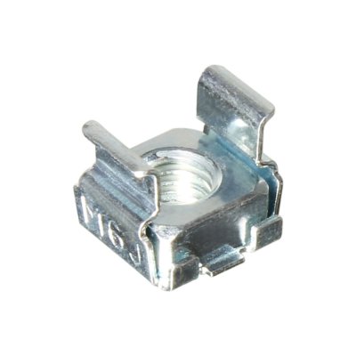 Cage Nut M6 (Silver) for 2 mm (100 pcs)