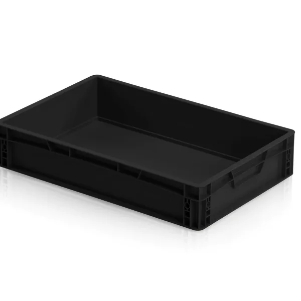 EU Store box with closed handles 60x40x12 cm