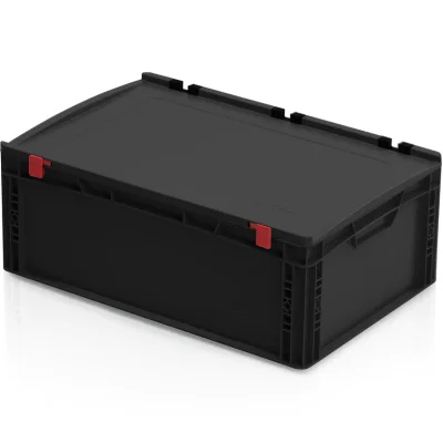 EU Store box with lid 60x40x22 cm