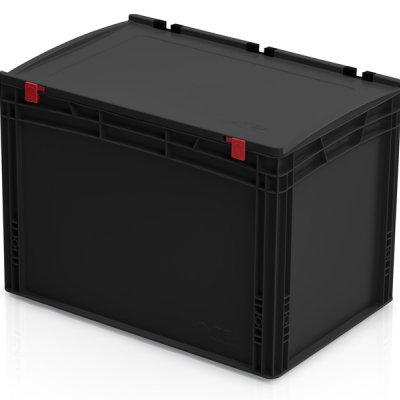  EU Store box with lid 60x40x42 cm