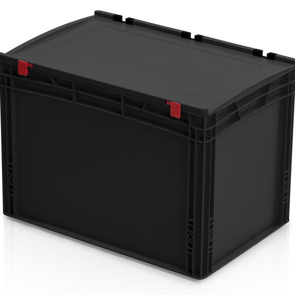  EU Store box with lid 60x40x42 cm