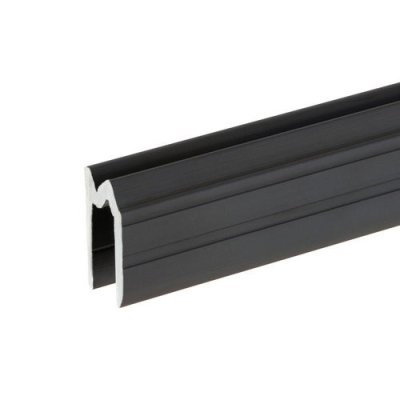 6102 BLK Aluminium Lid Location black for 7mm
