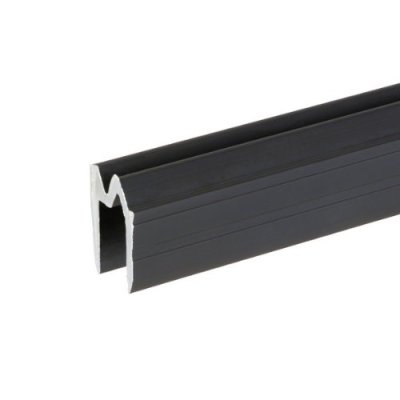 6103 BLK Aluminium  Lid Location black for 9.5mm