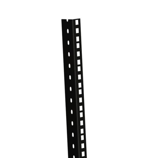 61535 BLK Heavy Duty Rack Strip black 45U