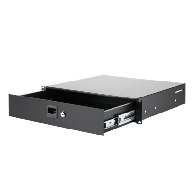 Adam Hall STANDARD Rack Drawer (Aluminium)