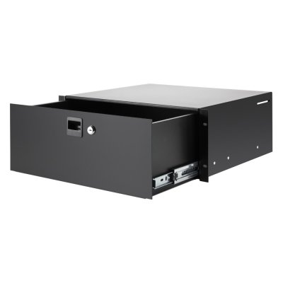 Adam Hall STANDARD Rack Drawer (Aluminium)