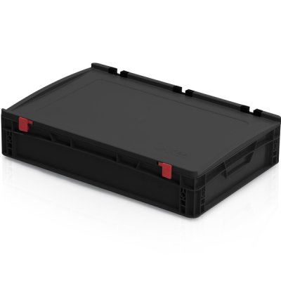 EU Store box with lid 60x40x12cm