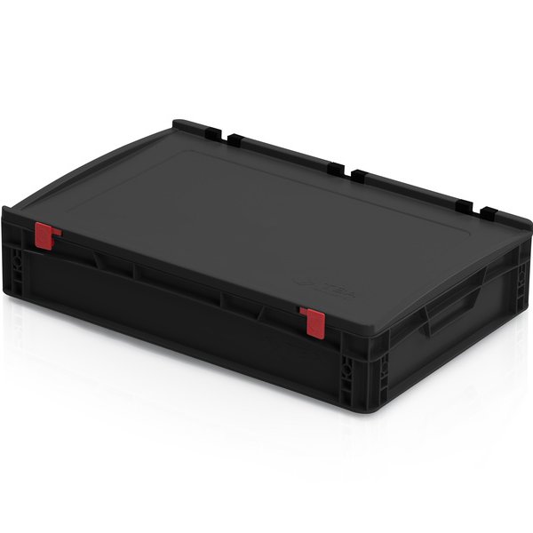 EU Store box with lid 60x40x12cm