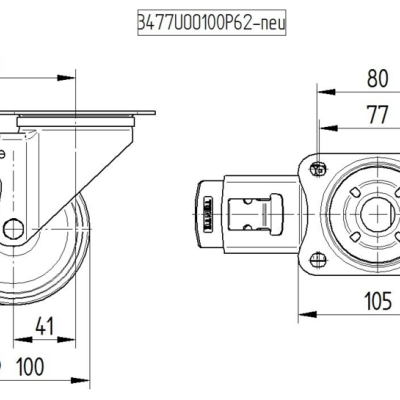 Tente 3477ITP100P62