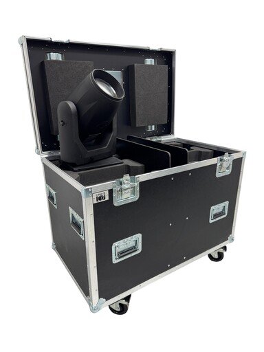 Flightcase for 4 x ADJ Vizi Beam CMY