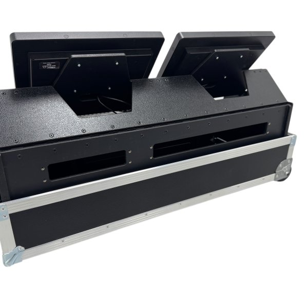Flightcase for Avolite T3 + T3 Wing light console