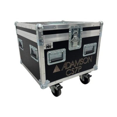 Flightcase for 2 x Adamson CS7p 