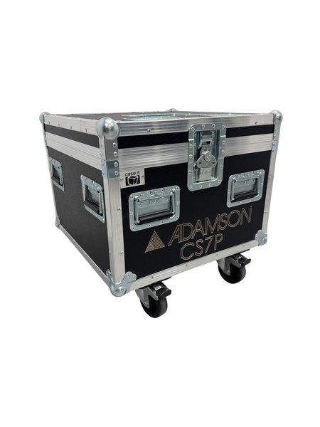 Flightcase for 2 x Adamson CS7p 