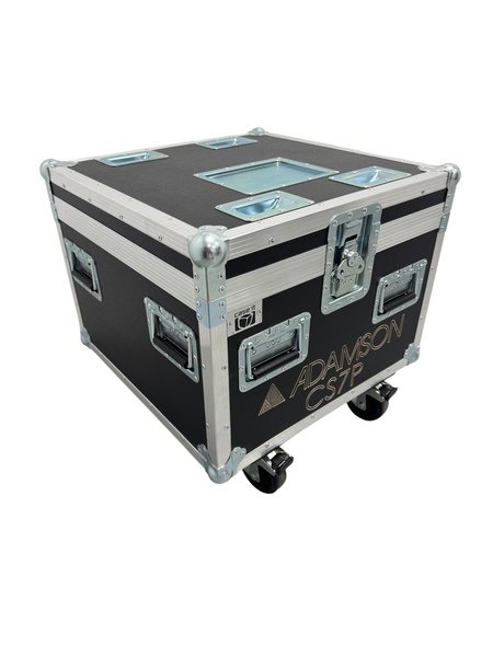 Flightcase for 2 x Adamson CS7p 