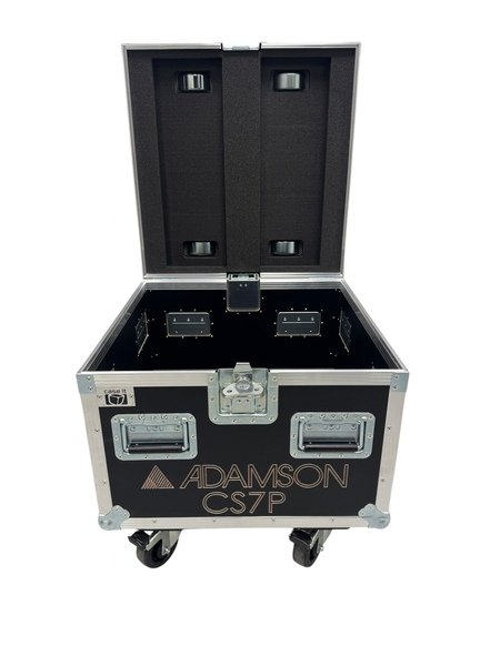 Flightcase for 2 x Adamson CS7p 