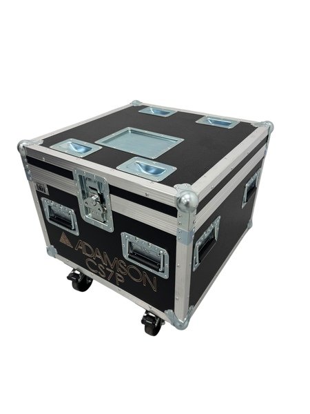 Flightcase for 2 x Adamson CS7p 