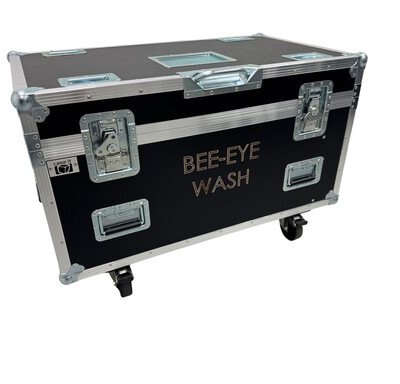 Flightcase for 8 x Bee-Eyee Wash Moving Head