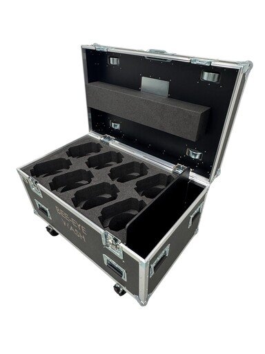 Flightcase for 8 x Bee-Eyee Wash Moving Head
