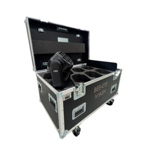 Flightcase for 8 x Bee-Eyee Wash Moving Head