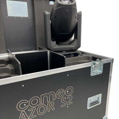 Flightcase for 4 x Cameo Azor S2