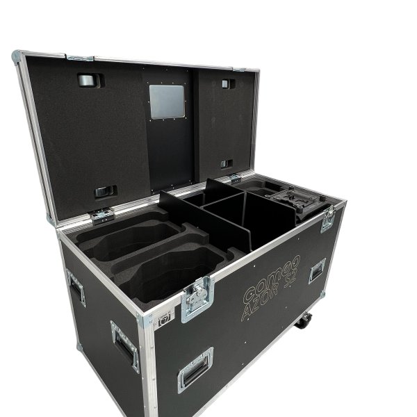 Flightcase for 4 x Cameo Azor S2