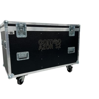 Flightcase for 4 x Cameo Azor S2