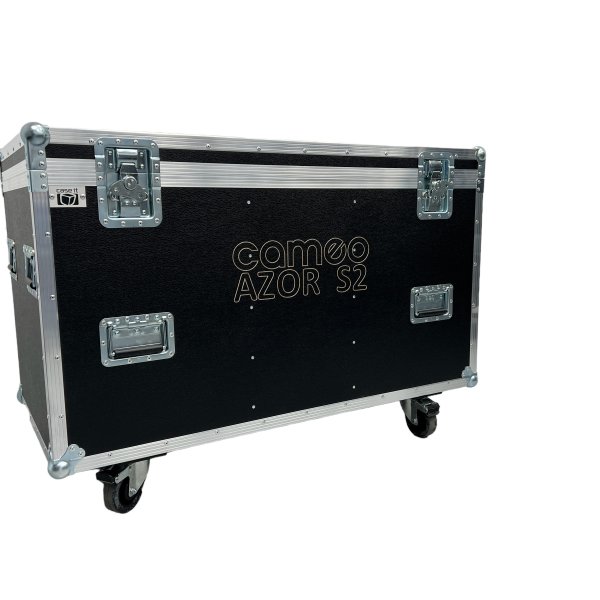 Flightcase for 4 x Cameo Azor S2