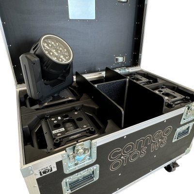Flightcase for 4 x Cameo Otos W3
