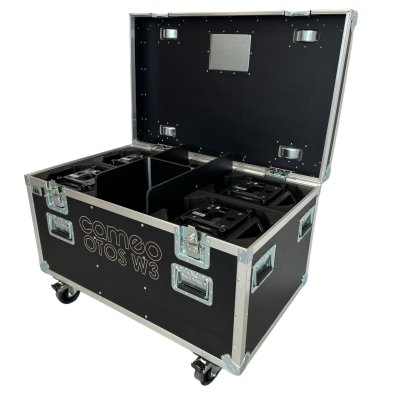 Flightcase for 4 x Cameo Otos W3