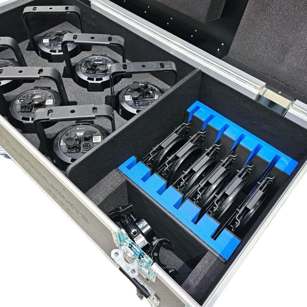 Flight case for 6 x Prolights ECLPARR IPMFC