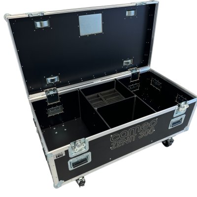 Flightcase for 8 x Cameo Zenit W300