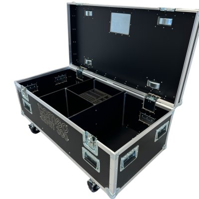 Flightcase for 8 x Cameo Zenit W300