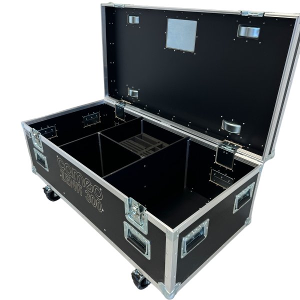 Flightcase for 8 x Cameo Zenit W300