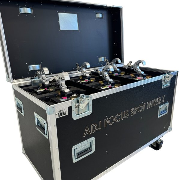 Flightcase for 6 x ADJ Focus Spot