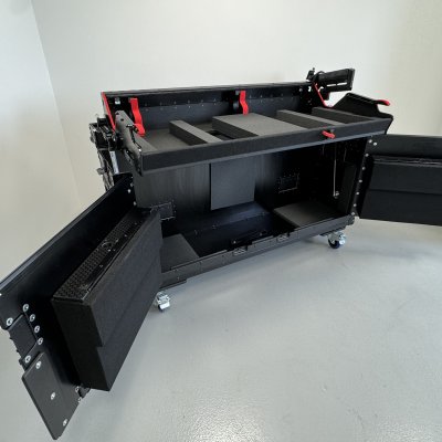 Flip Case for grandMA3 full-size console (Blackline)