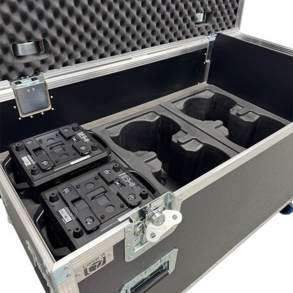 Flightcase for 6 x Cameo EVOS W3