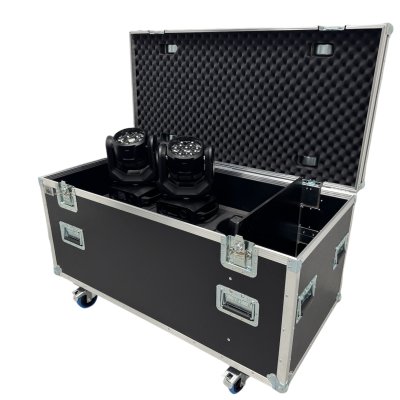 Flightcase for 6 x Cameo EVOS W3