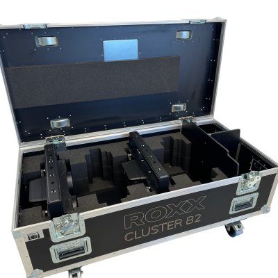 Flightcase for 4 x ROXX Cluster B2